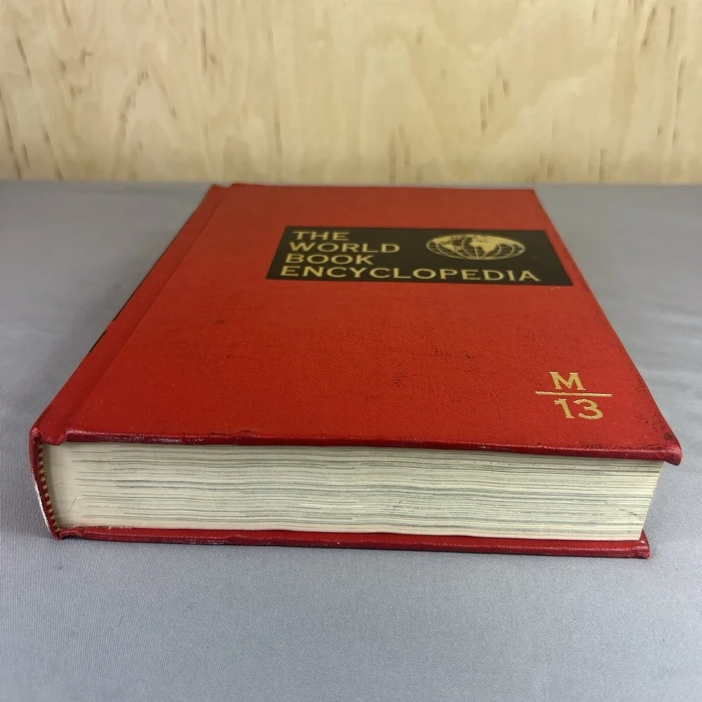 1970 The World Book Encyclopedia Volume M-13 Hardcover Vintage Book